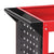 Traderight Portable Tool Trolley Cart Workshop Trolly Red  150KG Maxload
