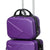 Slimbridge 2pcs 20" Travel Luggage Set Baggage Carry On Suitcase Bag Purple