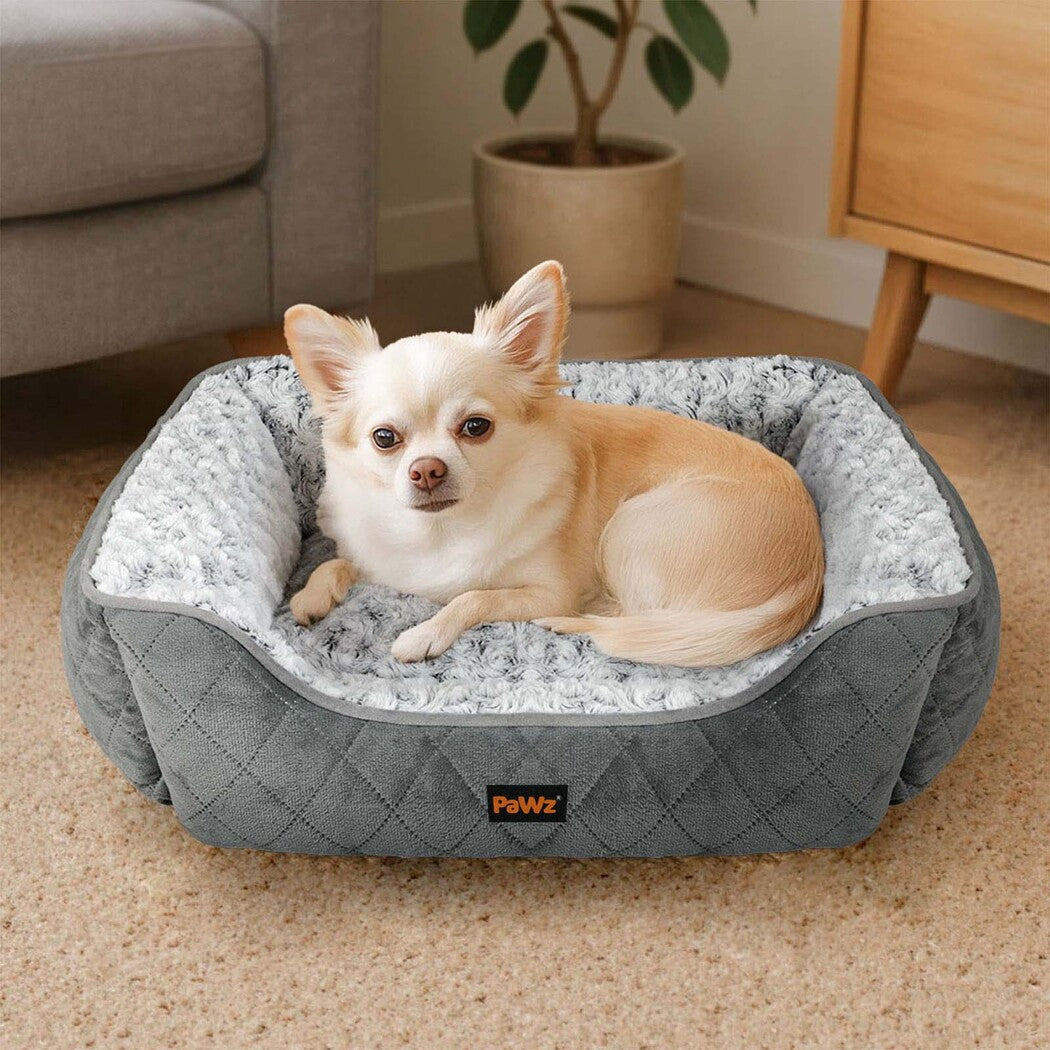 Pawz Pet Dog Calming Bed Fluffy Washable Cushion M-1973194193518071815