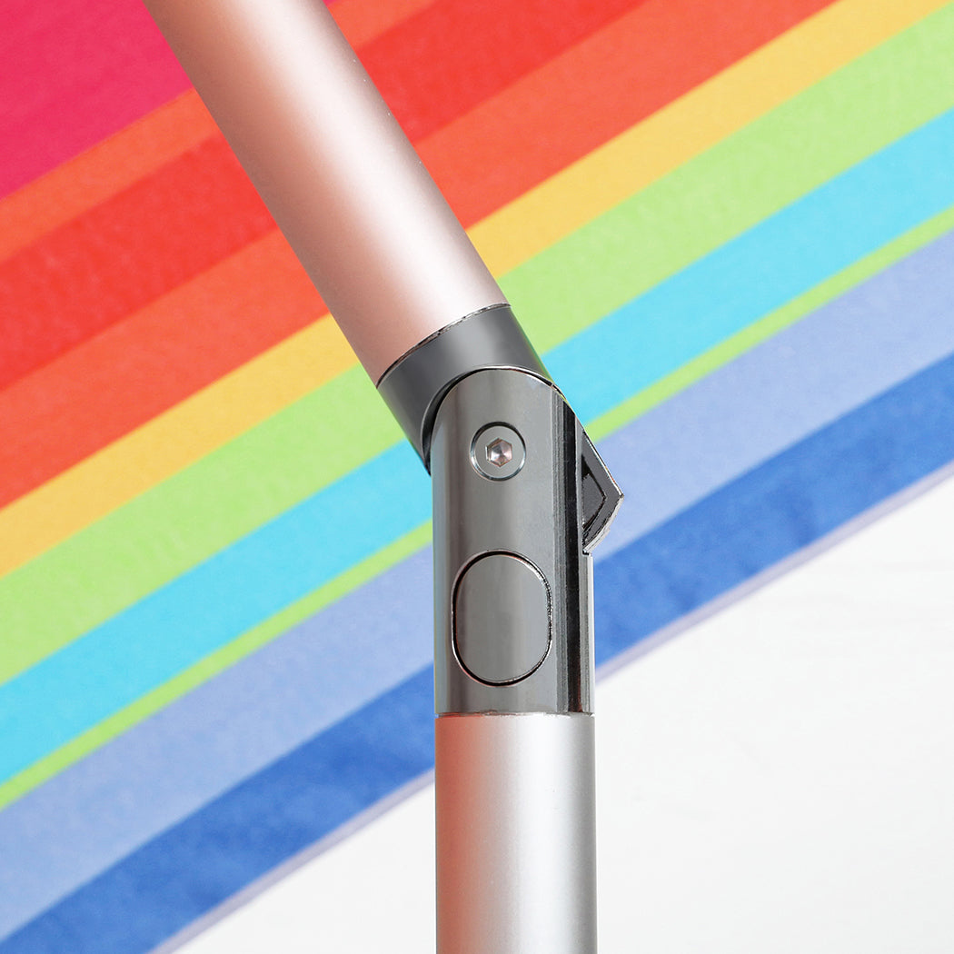 Mountview 2M Outdoor Beach Umbrellas Sand Colorful-1954802439458787331