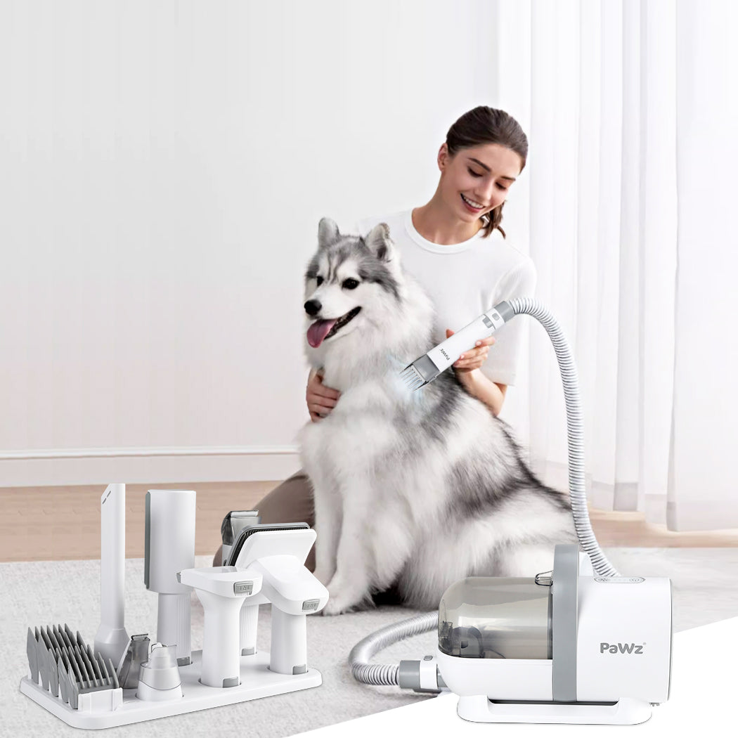 PaWz Pet Grooming Kit Vacuum Hair Dryer Remover-1910112494807027719