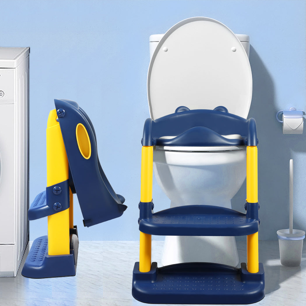 BoPeep Kids Toilet Ladder Blue-1954802788311633926