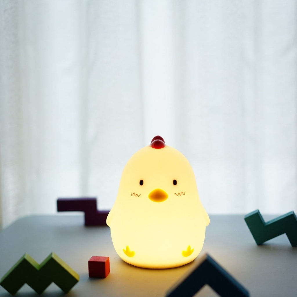 MUID Sleepy Chicken LED Rechargeable Bedside Function Night Lamp