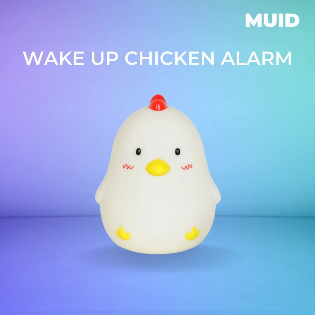 MUID Wake Up Chicken Night Lamp Alarm Clock