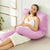 GOMINIMO Pregnancy/Maternity/Nursing Pillow with Pillowcase (Purple) GO-PP-102-BL