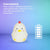 MUID Sleepy Chicken LED Rechargeable Bedside Function Night Lamp