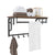 VASAGLE Wall-Mounted Coat Rack with 5 Hooks