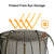 VERPEAK Sunshade Net for Trampoline 14ft