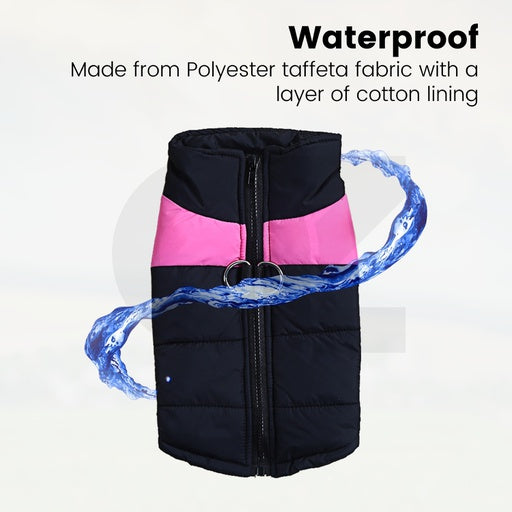 Floofi Pet Winter Vest (4XL Purple)