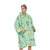 GOMINIMO Hoodie Blanket Green Cherry Lemon Design