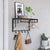 VASAGLE Wall-Mounted Coat Rack with 5 Hooks