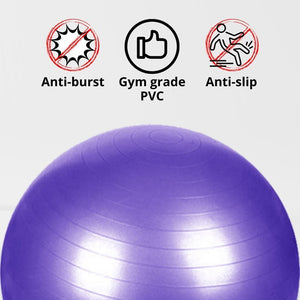 VERPEAK Yoga Ball 75cm (Silver)