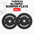 VERPEAK Black Olympic Bumper Weight Plates (15kg)