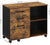 VASAGLE 3 Drawer File Cabinet with Open Compartments