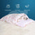 Floofi Pet Sleeping Bag Ice Cream Design (L Pink)