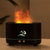 GOMINIMO Flame Humidifier Wind 225ml Black