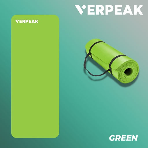 VERPEAK NBR Yoga Mat 1.5CM (Green)
