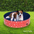 Floofi Pet Pool 120cm*30cm Red Circle