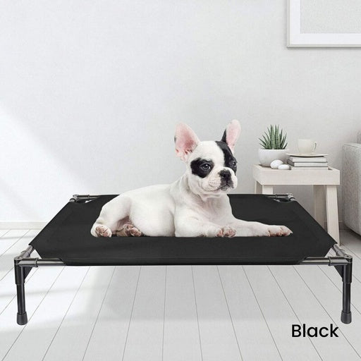 Floofi Elevated Pet Bed (XL Black)