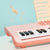 GOMINIMO Kids Toy Musical Educational Electronic Piano Keyboard (Pink)