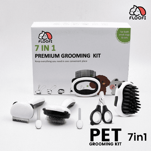 Floofi 7in1 Pet Grooming Set