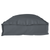 Pallet Cushion Set 2 pcs Anthracite 100 x 40 x 8 cm