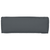 Pallet Cushion Set 2 pcs Anthracite 120 x 40 x 8 cm