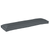 Pallet Cushion Set 2 pcs Anthracite 150 x 40 x 8 cm