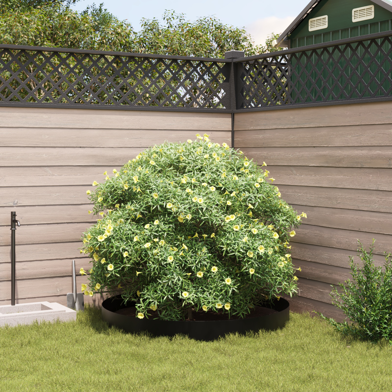Root Barrier Black 0,7 x 5 m Polyethylene