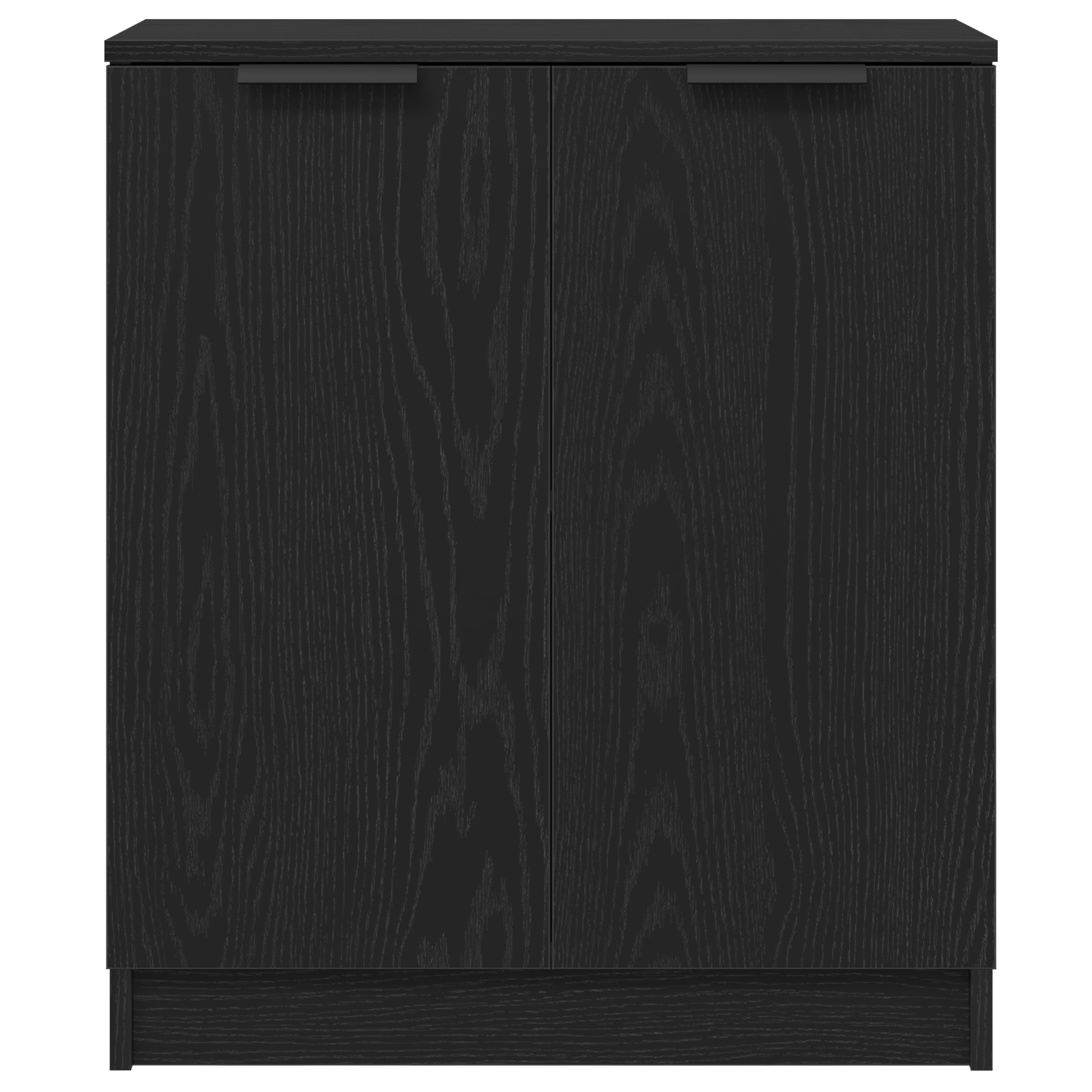 Sideboard Black Oak 60 x 30 x 70 cm Engineered Wood