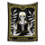 Anyhouz Tapestry Black Yellow Page Of Rings 230X150 cm Tarot Card Psychedelic Scene Art Hippie Bohemian Decoration Sheets