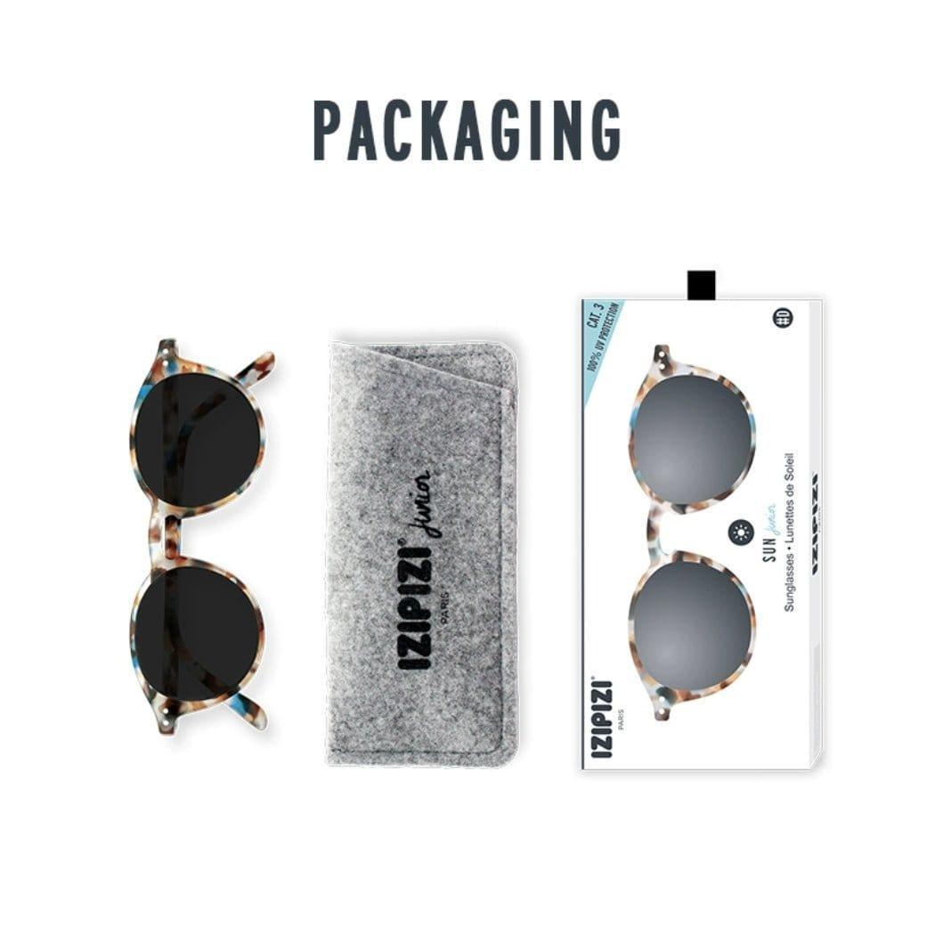 IZIPIZI kids sunglasses Junior Collection D - For 5-10 YEARS Grey-1954803134731784200