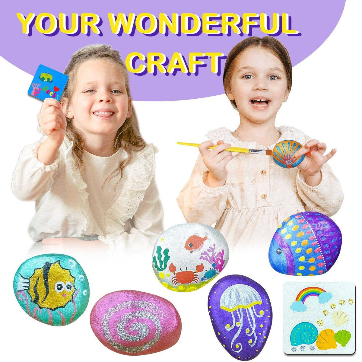 Jar Melo Rock Painting Kit-1910112389970399235