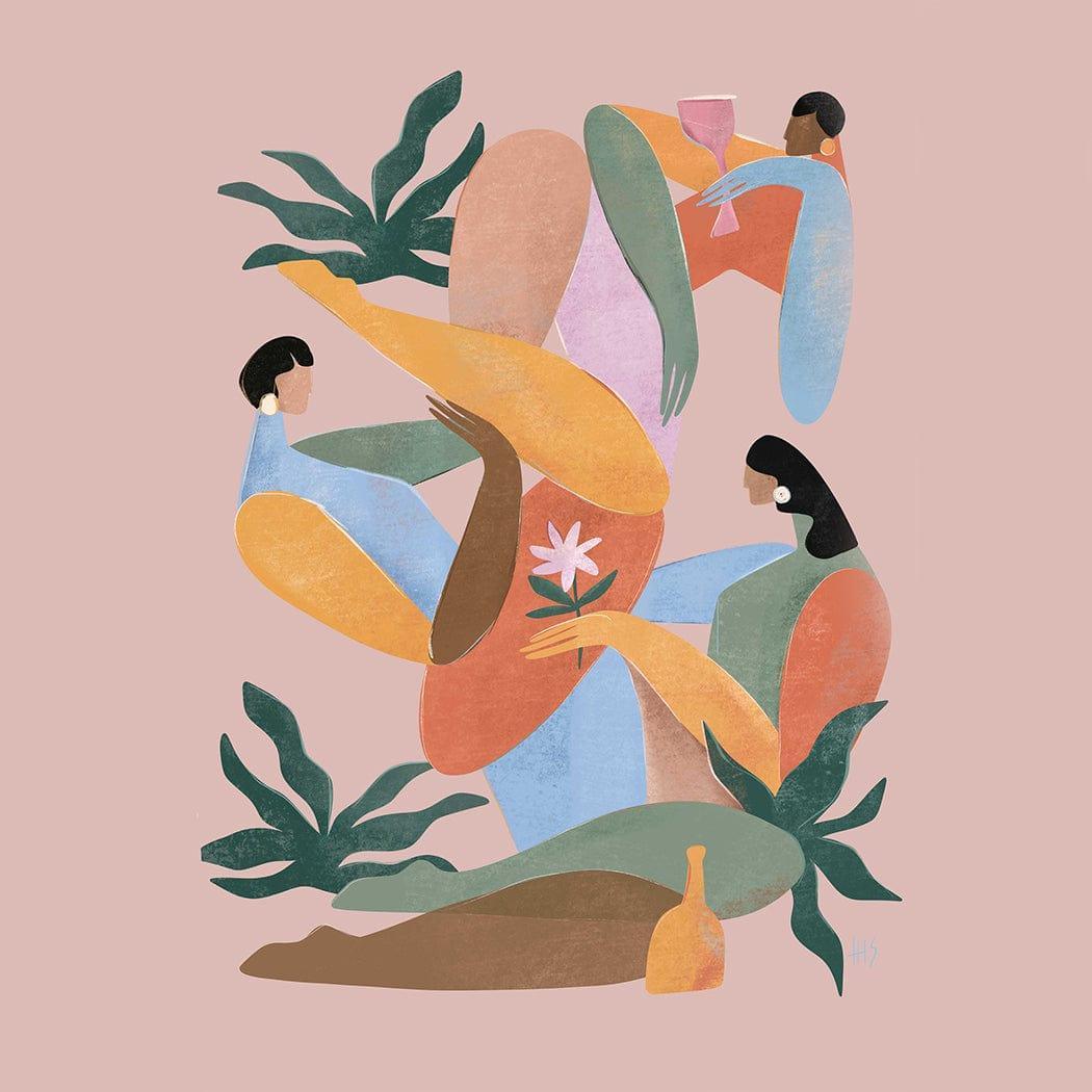 KIND BAG Reusable Bag - Medium| Maggie Stephenson A Summer Afternoon-1954803108303474691