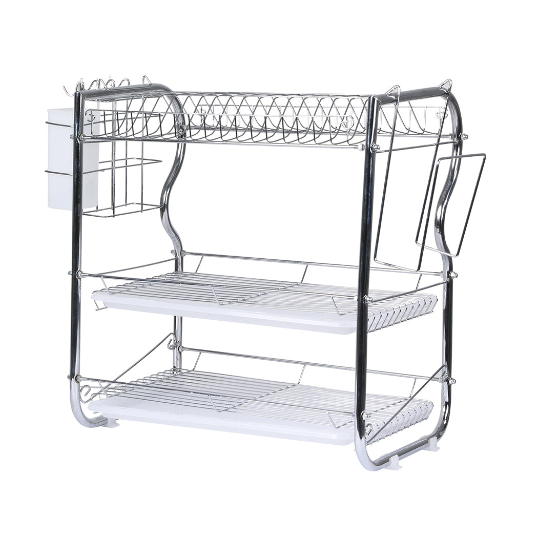 TOQUE Dish Rack Drying Drainer Cup Holder-1954802793084751872