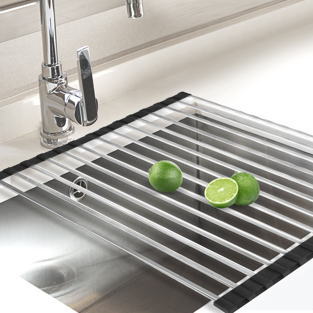 TOQUE Stainless Steel Dish Drainer Rack-1910112822239563782