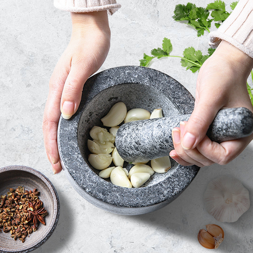 TOQUE Granite Pestle and Mortar Unpolished-1910112823296528390