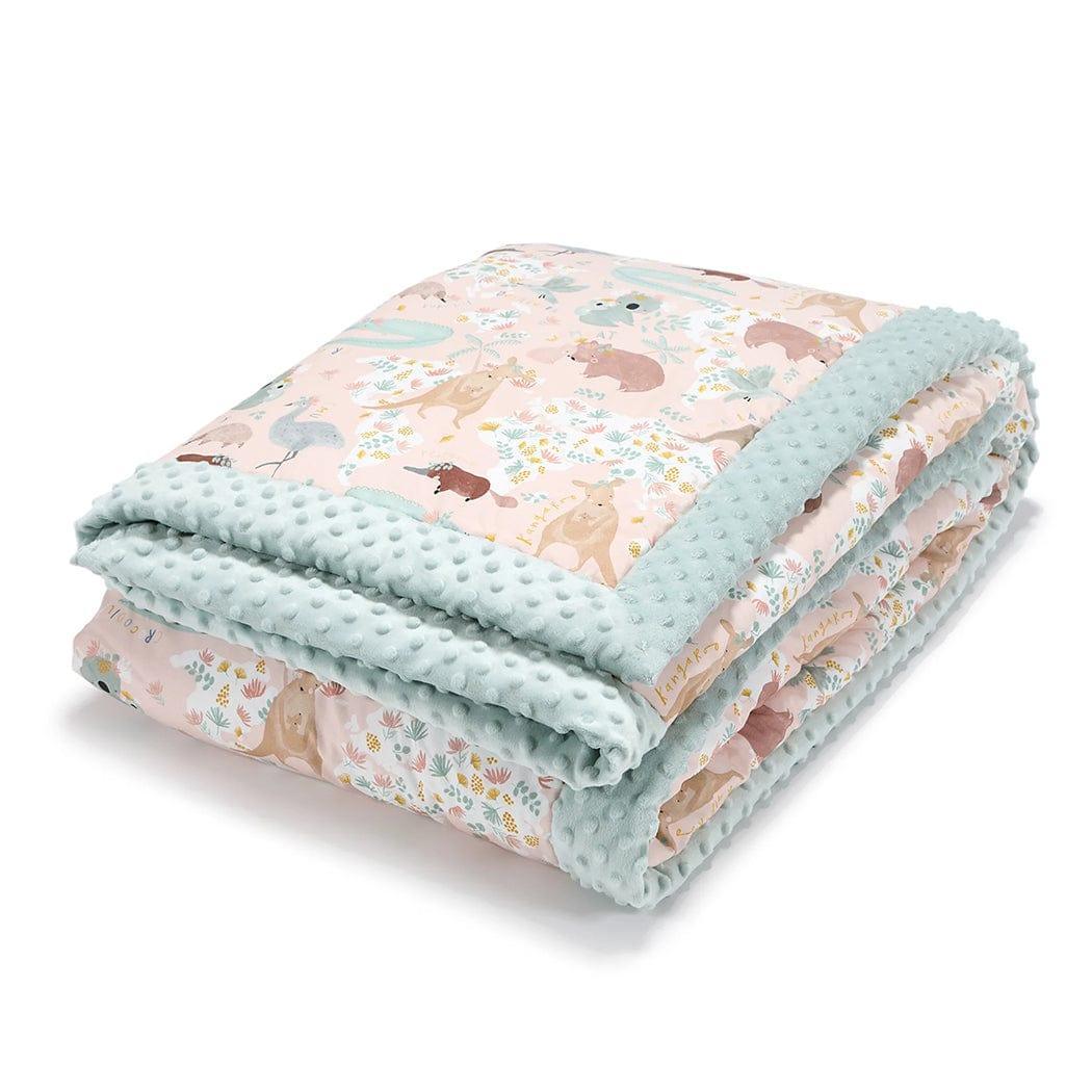 La Millou Adult Blanket XL 140cm x 200cm Dundee Friends Pink | Smoke Mint-1910112384790433792
