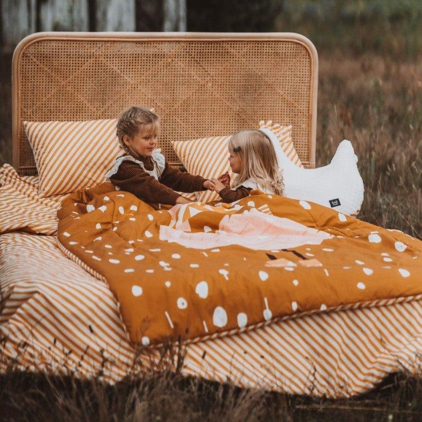 La Millou Adult Light Blanket XL 140cm x 200cm Snowflake Sheela | Ecru-1910112385067257857