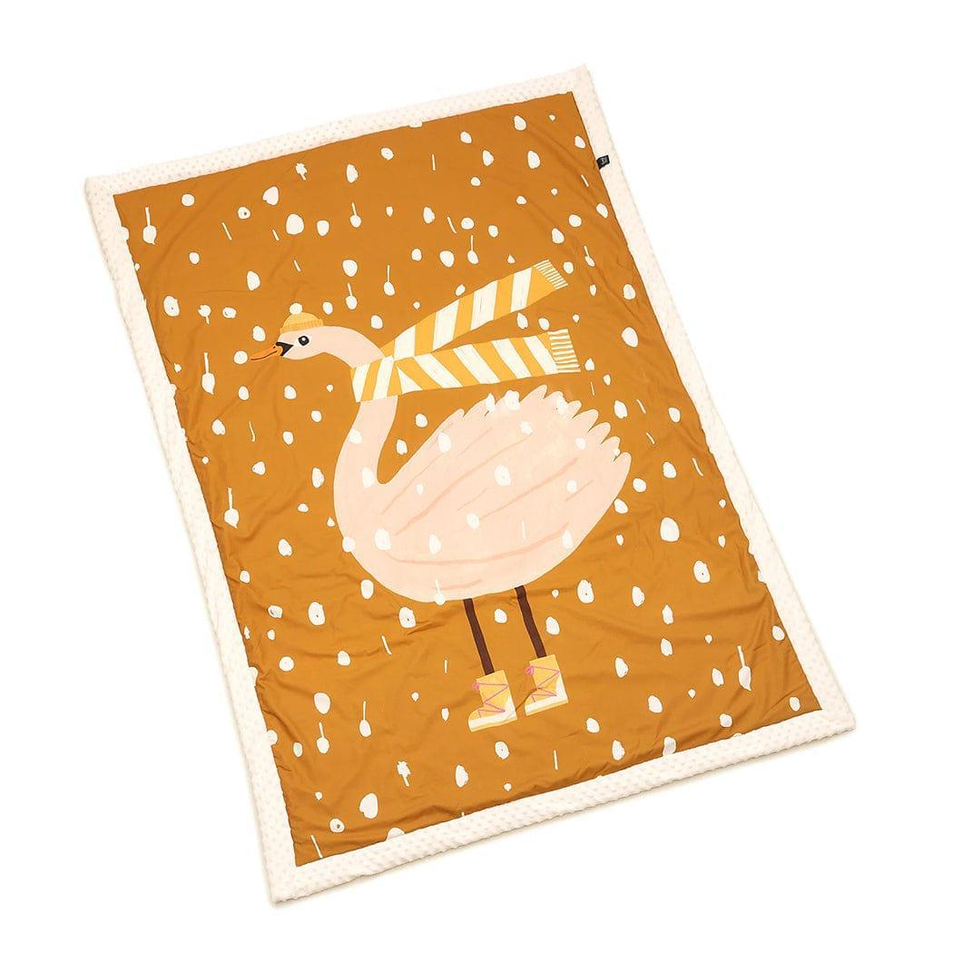 La Millou Adult Light Blanket XL 140cm x 200cm Snowflake Sheela | Ecru-1910112385067257858