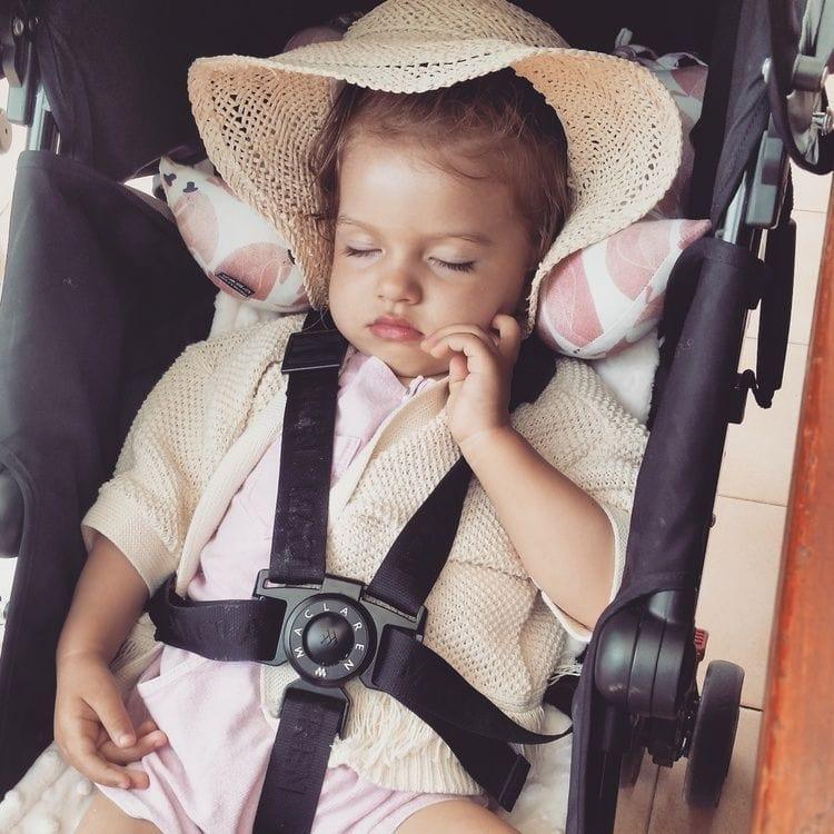 La Millou Angel's Wings Head Support Pillow FLY ME TO THE MOON NUDE | French Lavender-1954803122702520321