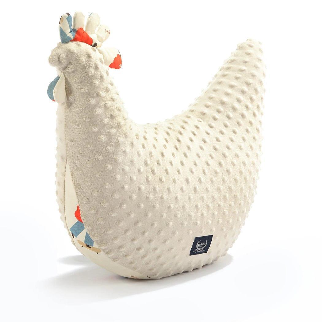 La Millou Dana's Hen Pillow FAMOUS CARLA | Sand-1954803115928719360