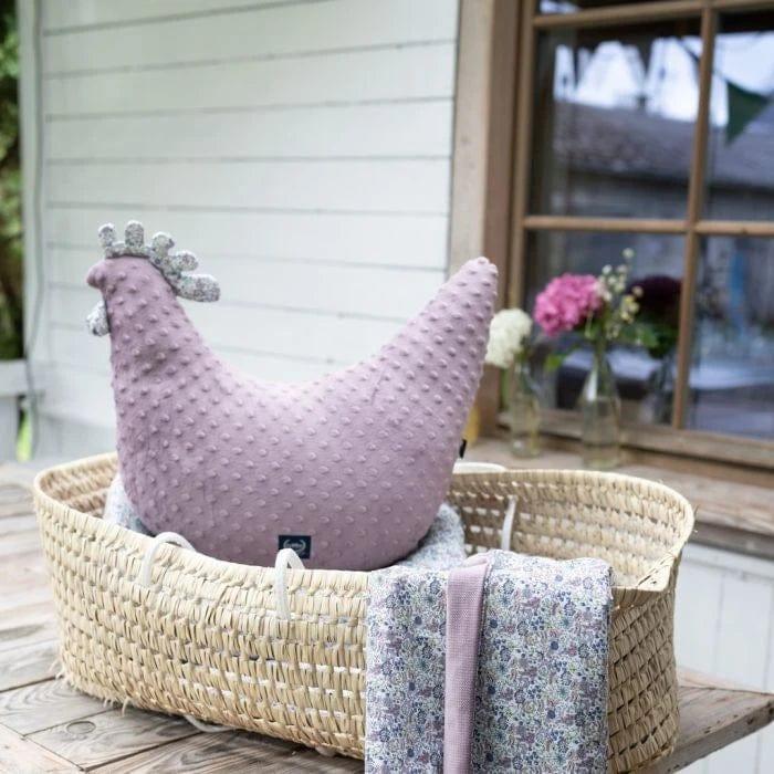 La Millou Dana's Hen Pillow LAVENDER DREAM | French Lavender-1954803115282796545