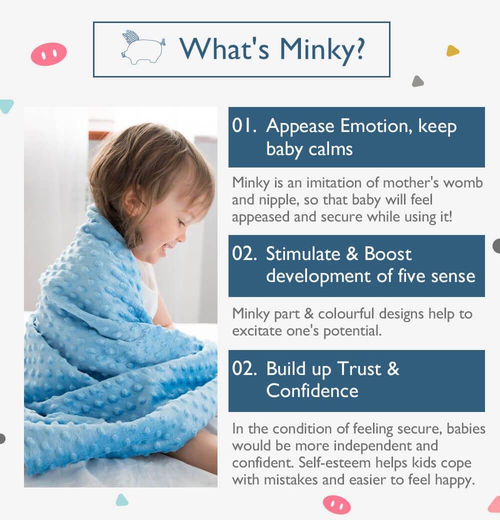 La Millou Light Blanket Large 110*140cm JUNGLE SWAN | Green-1954803117677744131