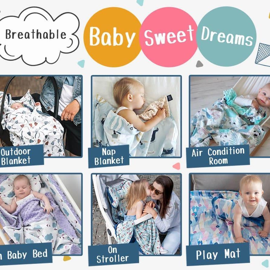 La Millou Light Blanket Large ON THE ROAD | Smoke Mint-1910112393527169028