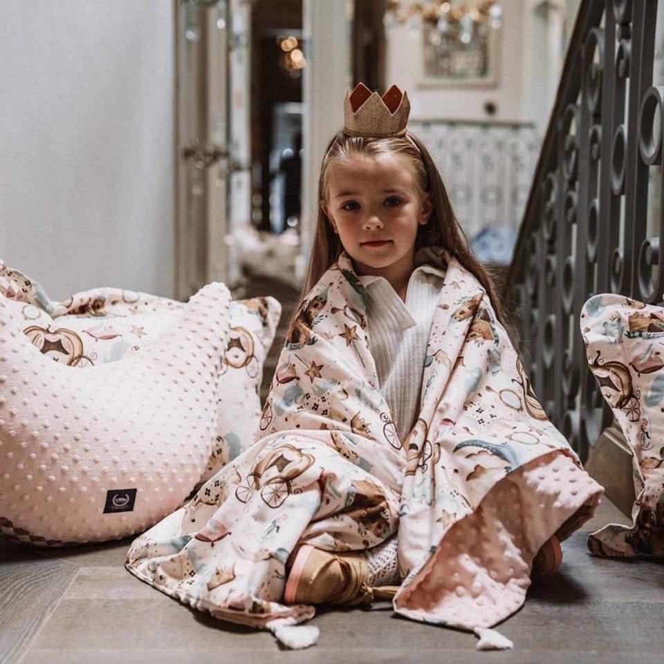 La Millou Light Blanket with Fringe - Fly Me To The Moon Nude-1910112392877051905