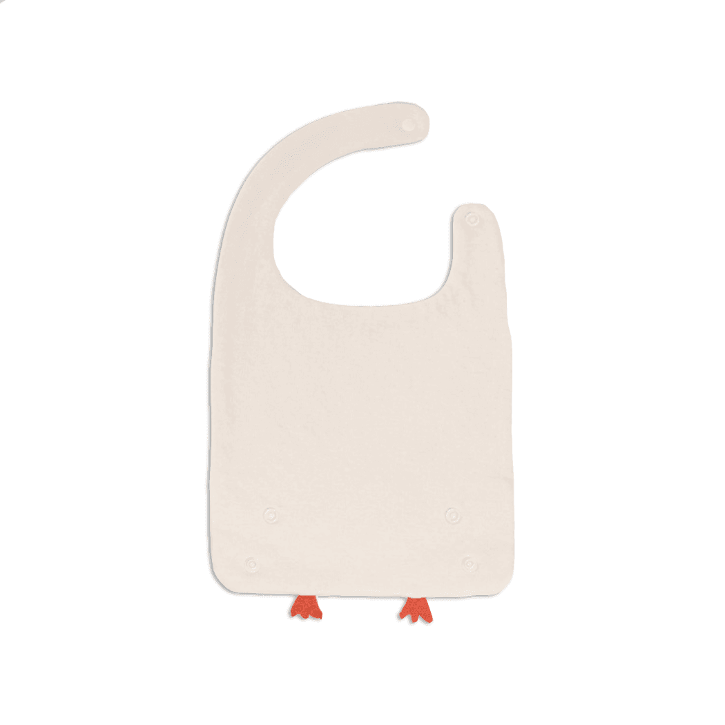 Lazy Goose Baby Cotton Bib-1954803104633458688