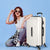 Slimbridge 30" Luggage Travel Suitcase Trolley Case Packing Waterproof TSA White