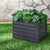 Lambu Garden Bed Planter Raised Coated Steel Veggie Beds 100x100x77cm Square x2