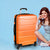 Slimbridge 24" Expandable Luggage Travel Suitcase Trolley Case Hard Set Orange